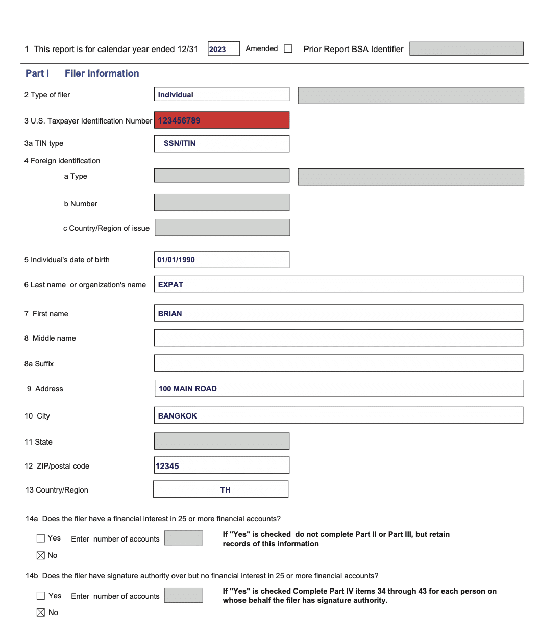 FinCEN Form 114 Everything You Need to Know